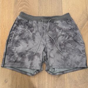 Lululemon Charcoal Tie-Dye Men's Shorts